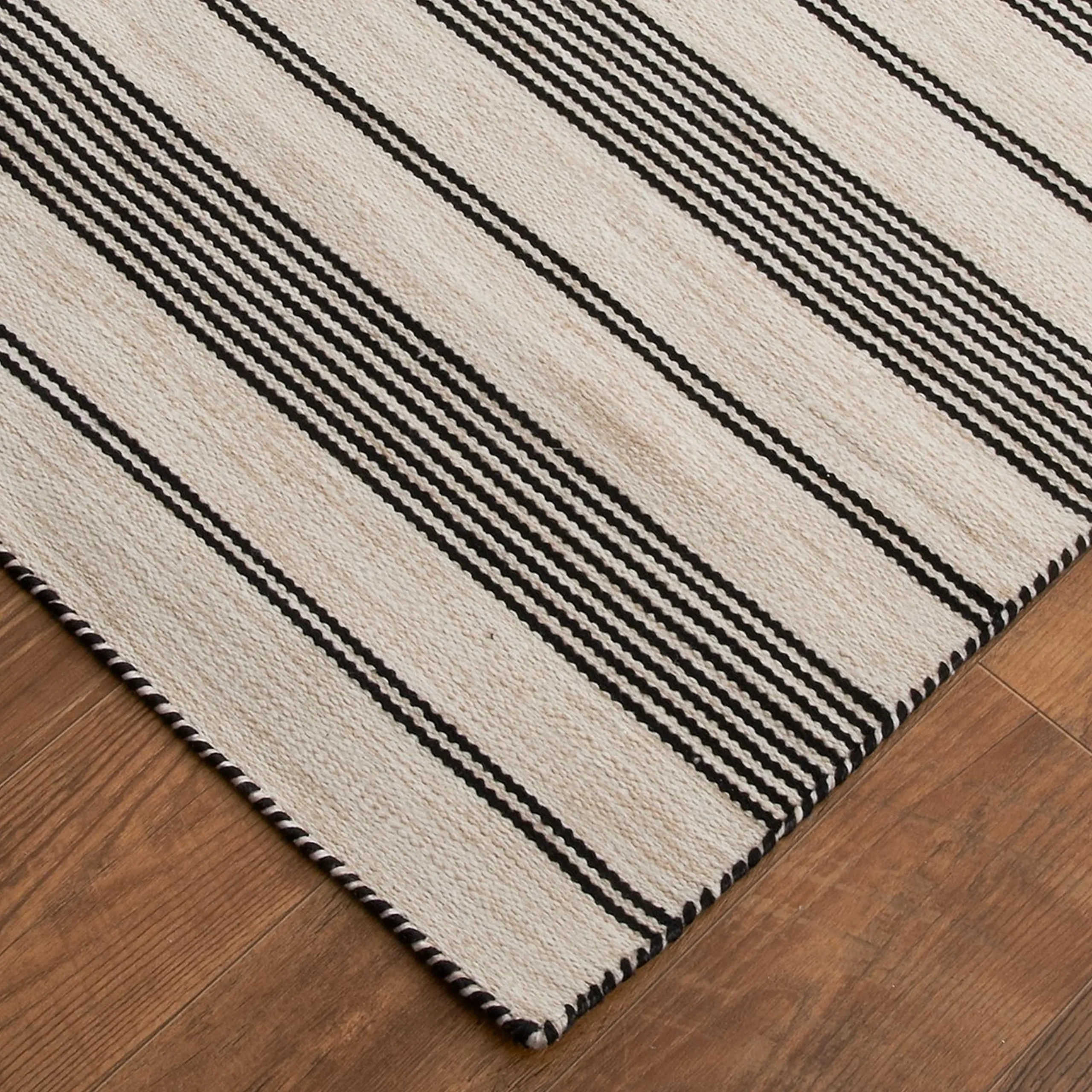 Ticking Stripe Indoor / Outdoor Rug