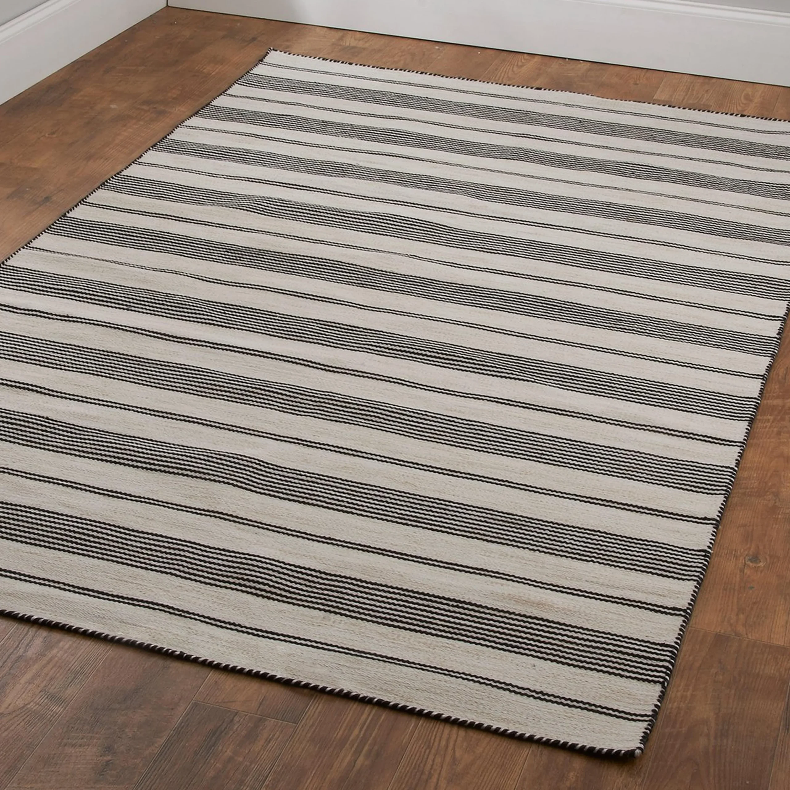 Ticking Stripe Indoor / Outdoor Rug