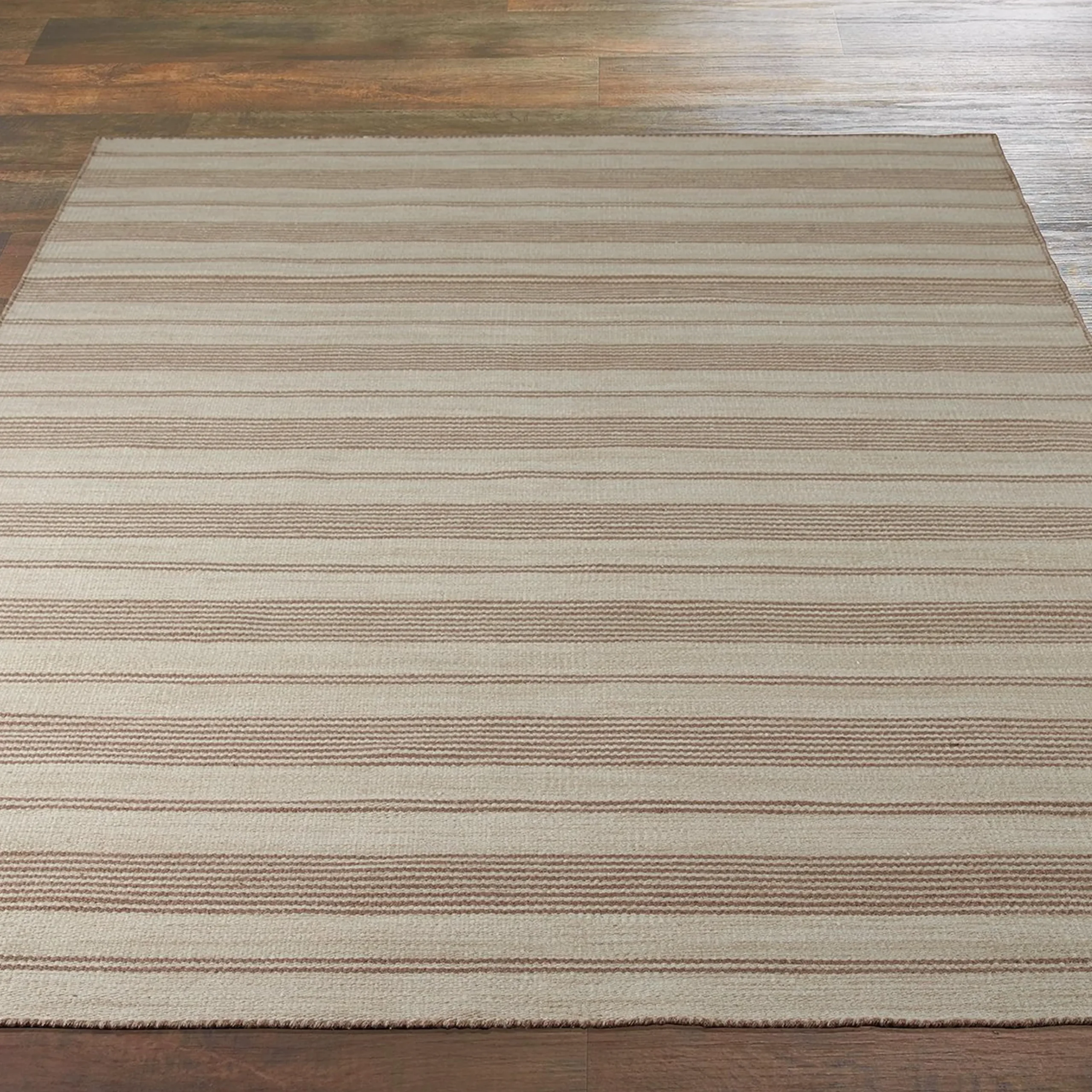 Ticking Stripe Indoor / Outdoor Rug