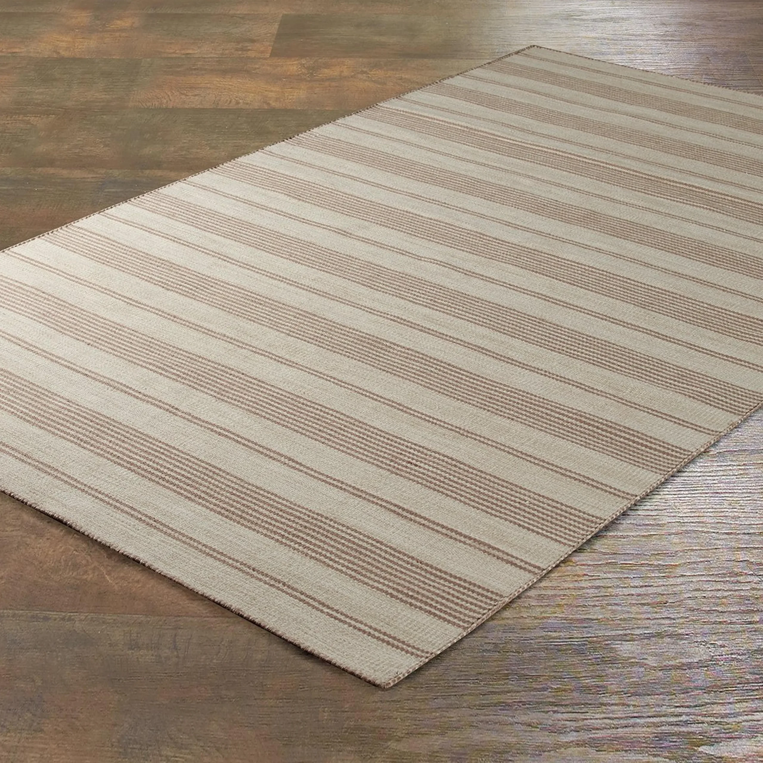 Ticking Stripe Indoor / Outdoor Rug