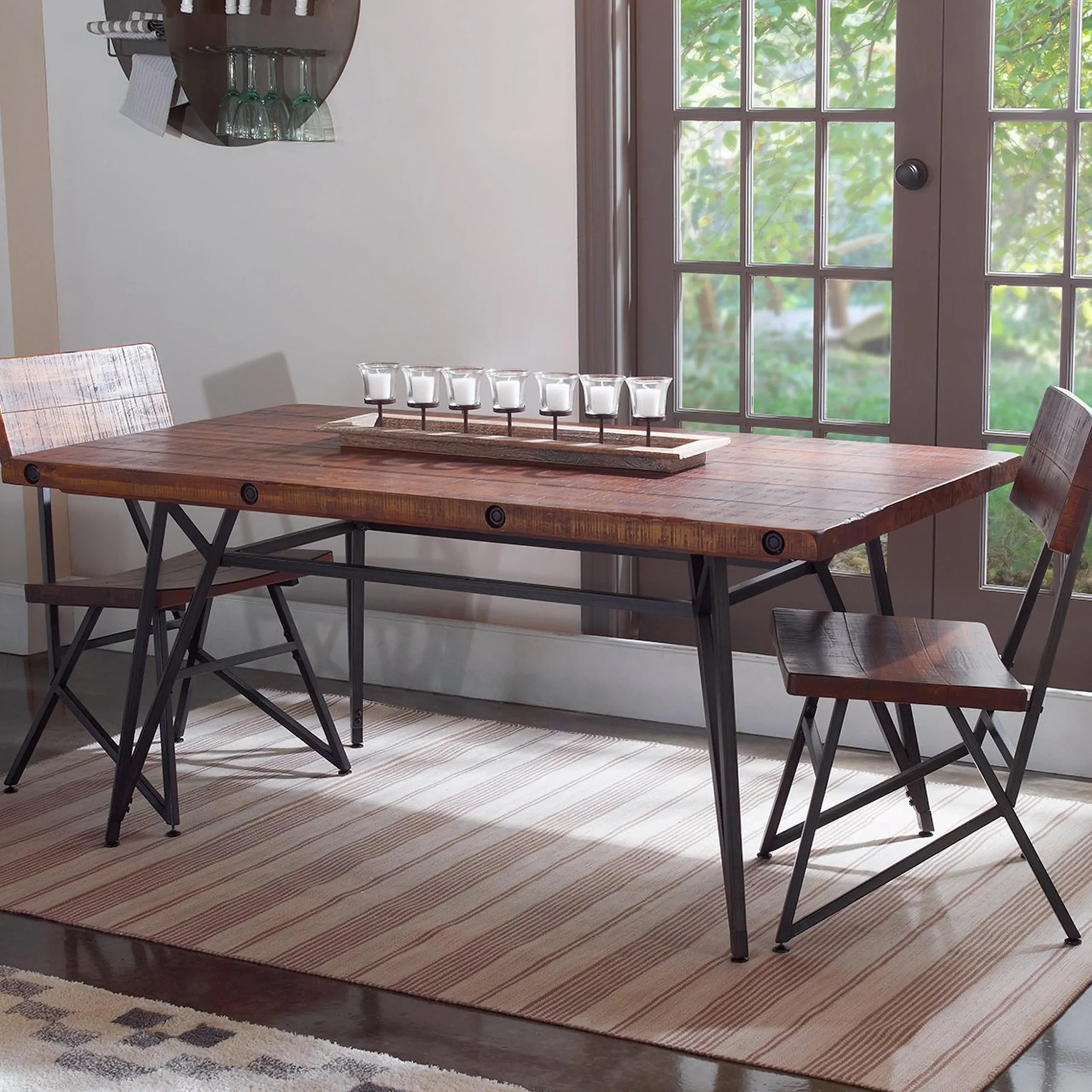 Ticking Stripe Indoor / Outdoor Rug