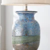 Tidal Pool Art Glass Table Lamp