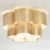 Tiered Daisy Shade Ceiling Light