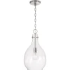 Tierni Pendant - Seeded Glass
