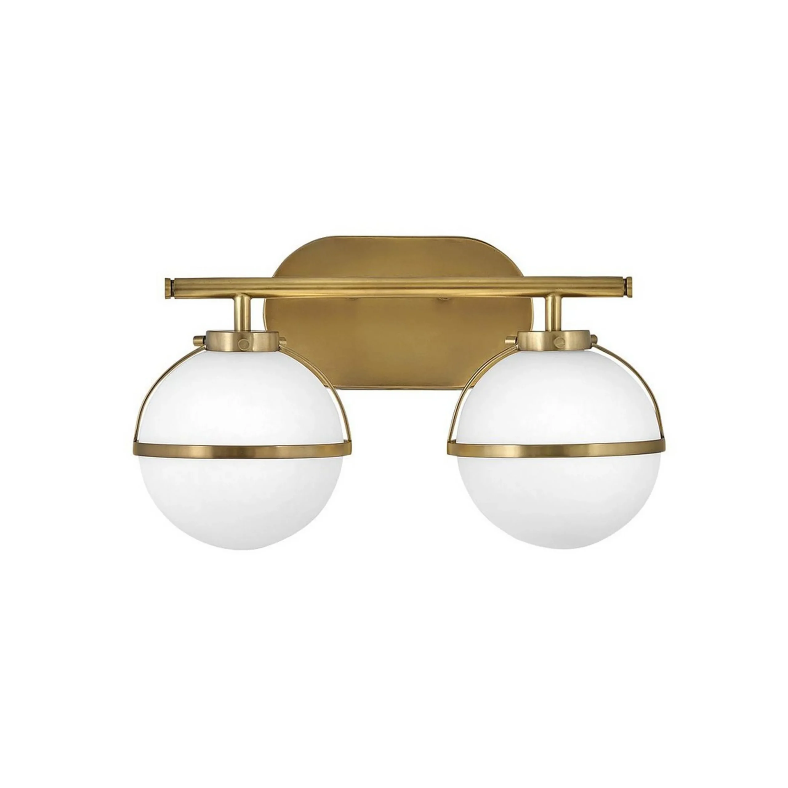 Tilburg Globe Vanity Light - 2 Light