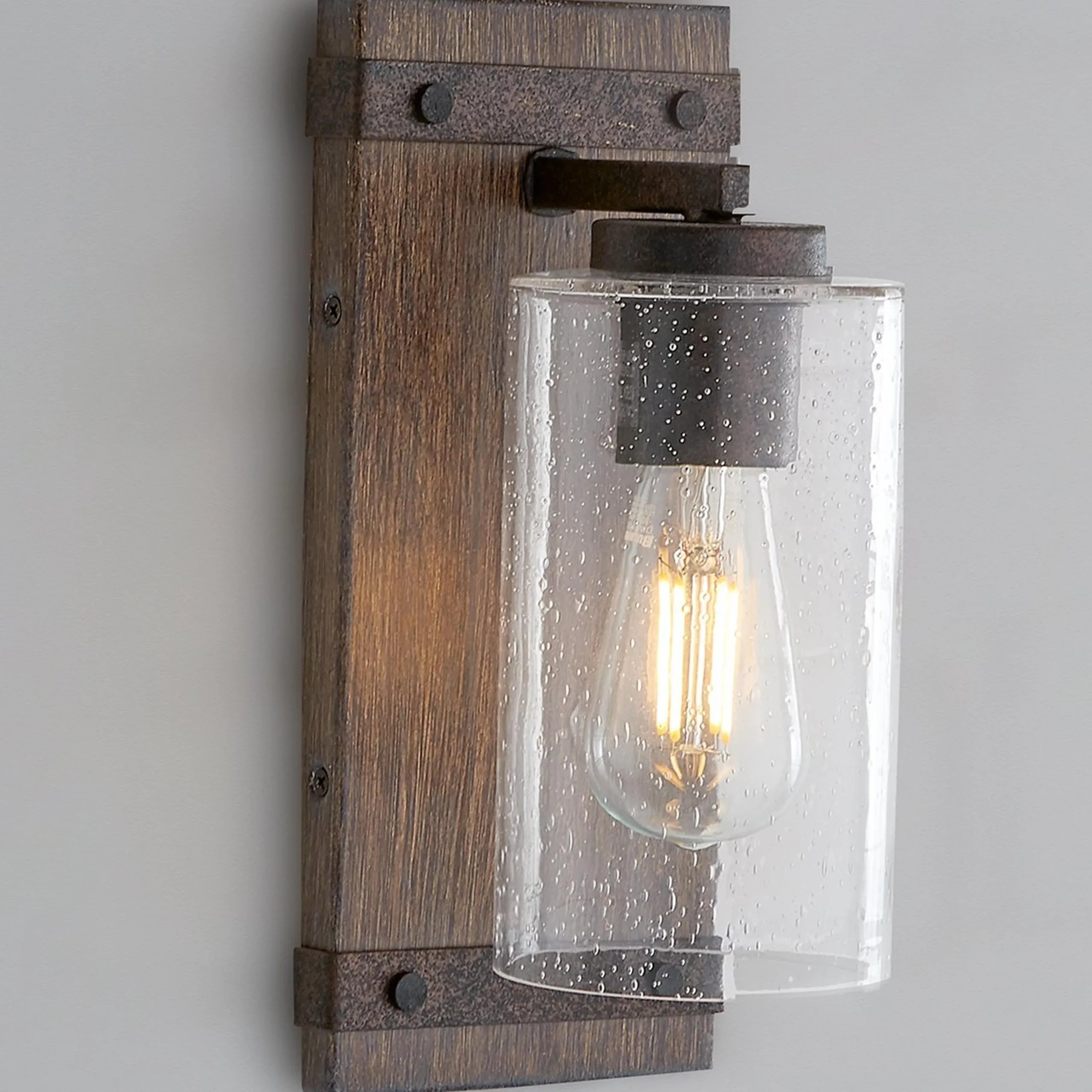 Timber Bath Sconce