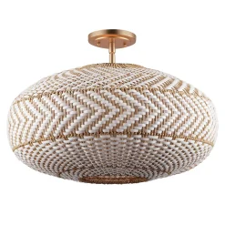 Tobago Semi-Flush Ceiling Light