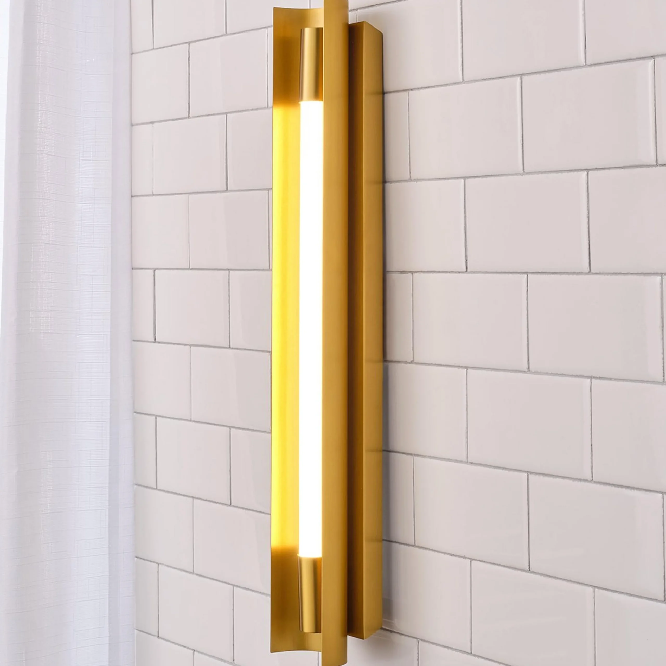 Torque LED Bath Sconce - Large