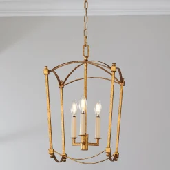 Traditional Beaux Lantern - 3 Light