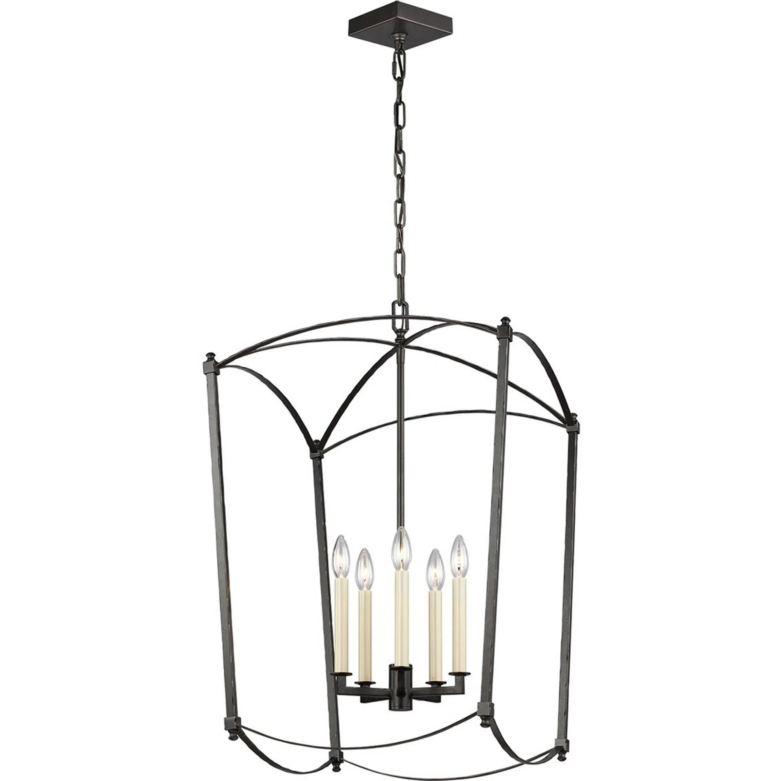 Traditional Beaux Lantern - 5 Light