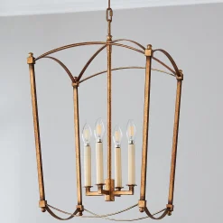 Traditional Beaux Lantern - 4 Light
