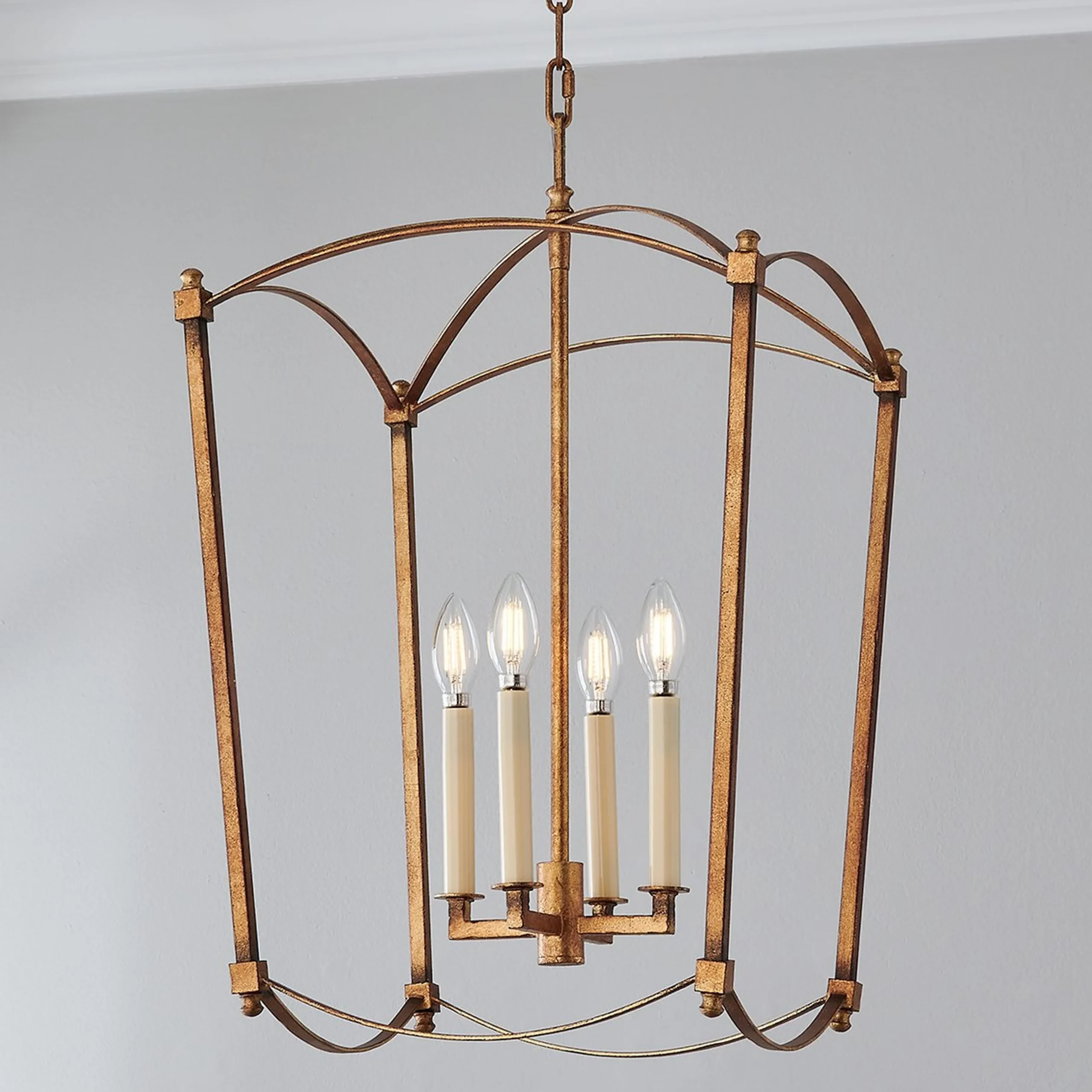 Traditional Beaux Lantern - 4 Light