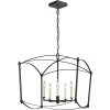 Traditional Beaux Square Lantern - 5 Light