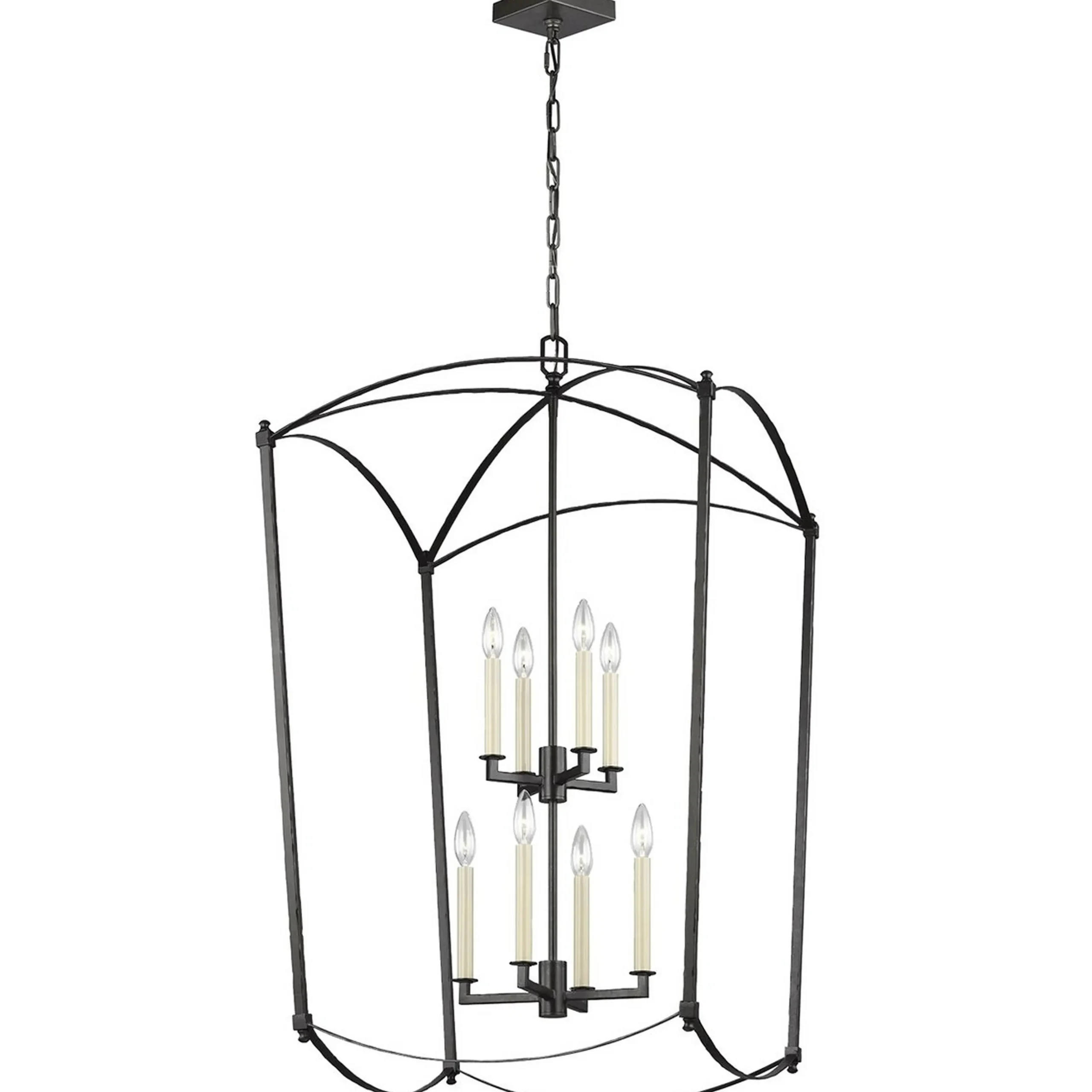 Traditional Beaux Two-Tier Lantern - 8 Light
