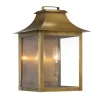 Traditional Studded Framed Box Outdoor Sconce - Large