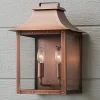 Traditional Studded Framed Box Outdoor Sconce - Large