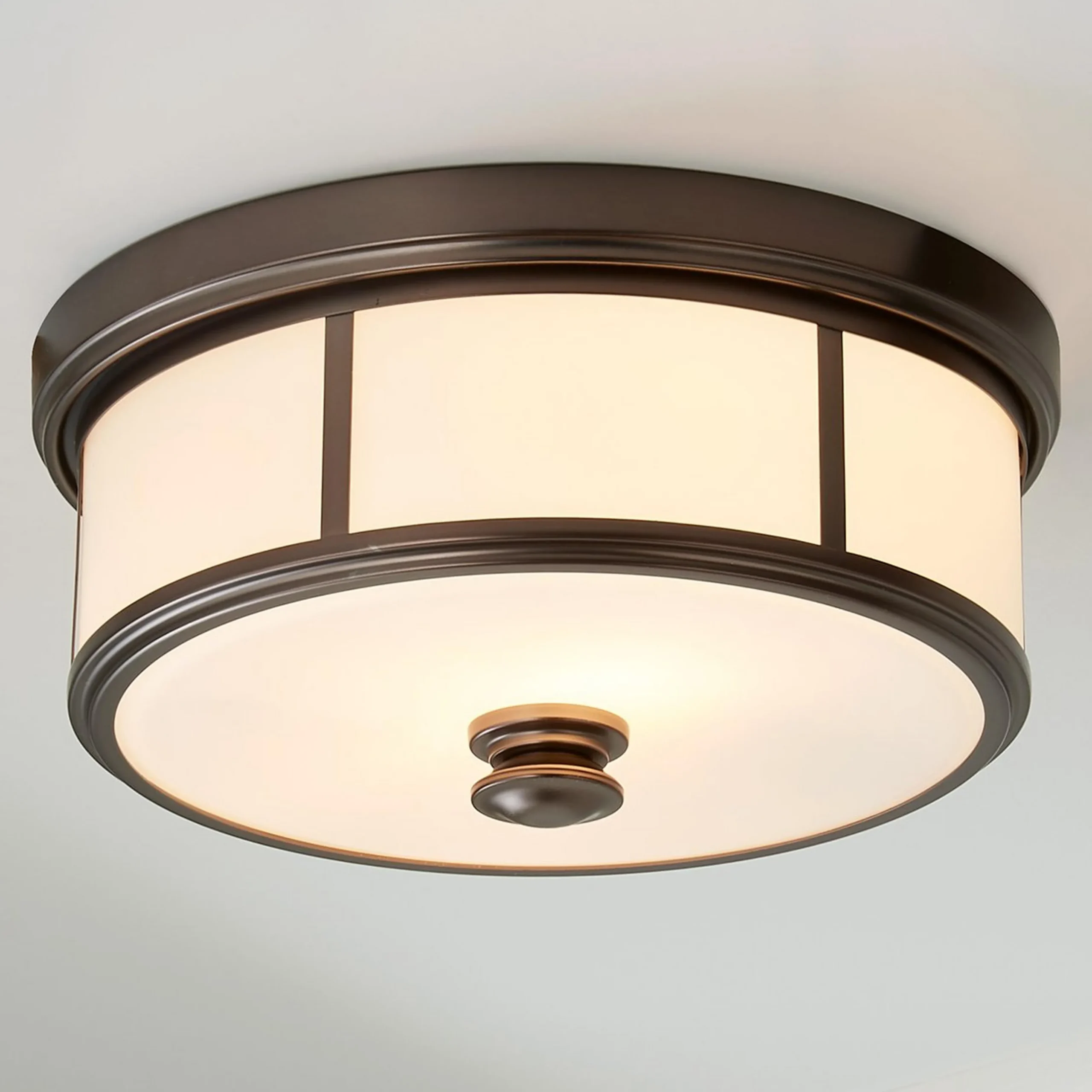 Traditional Urban Cage Ceiling Light