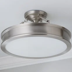 Traditional Urban Semi-Flush Ceiling Light