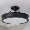 Traditional Urban Semi-Flush Ceiling Light
