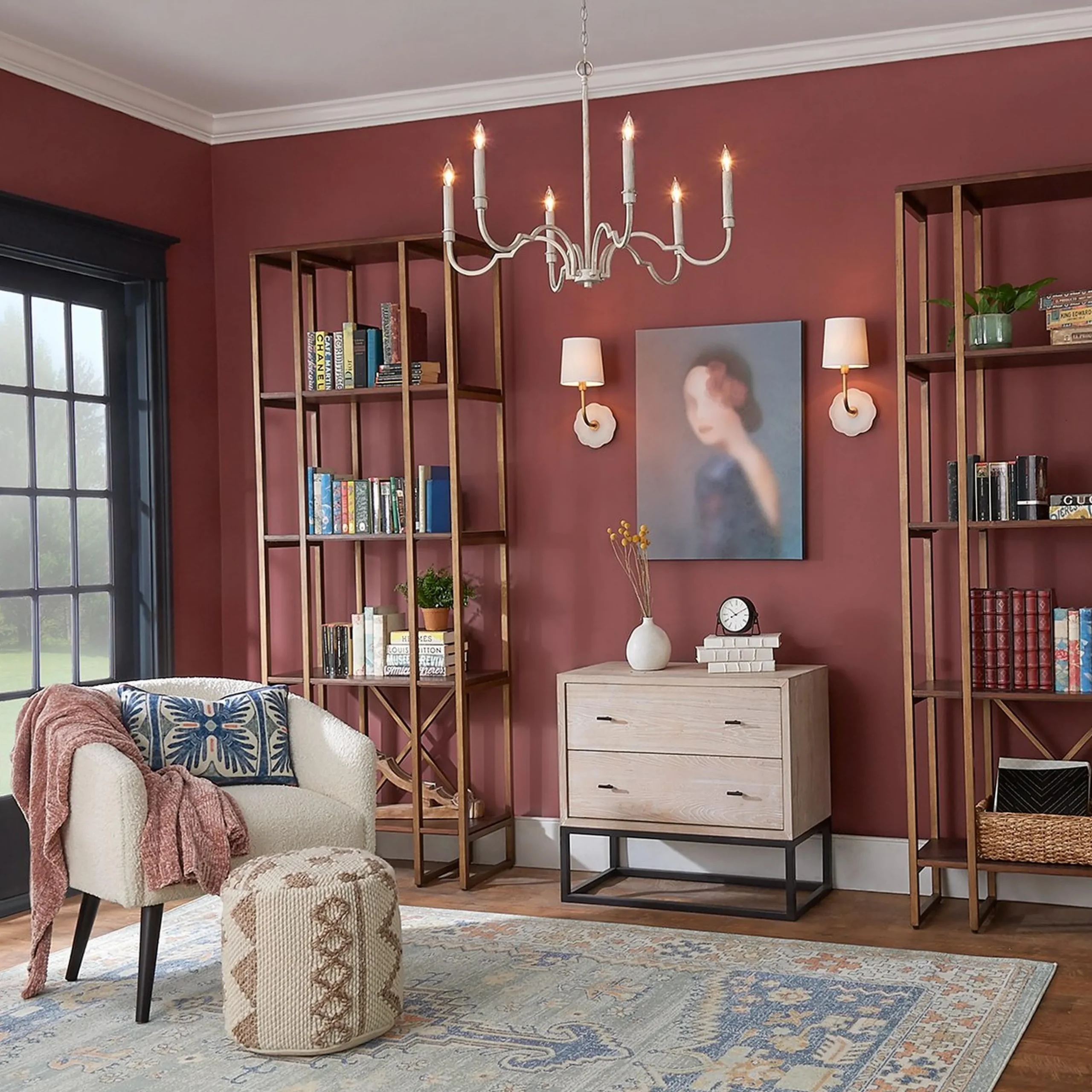Transitional Etagere