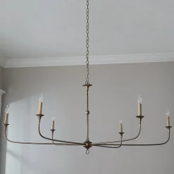Transitional Glam Chandelier