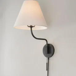 Transitional Swing Arm Sconce
