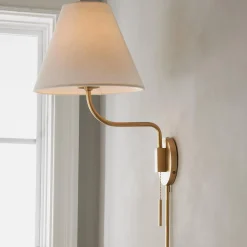 Transitional Swing Arm Sconce
