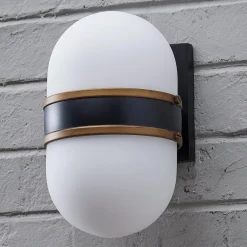 Tri Band Outdoor Sconce - Small