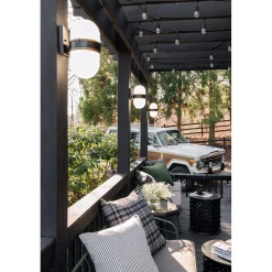 Tri Band Outdoor Sconce - Small