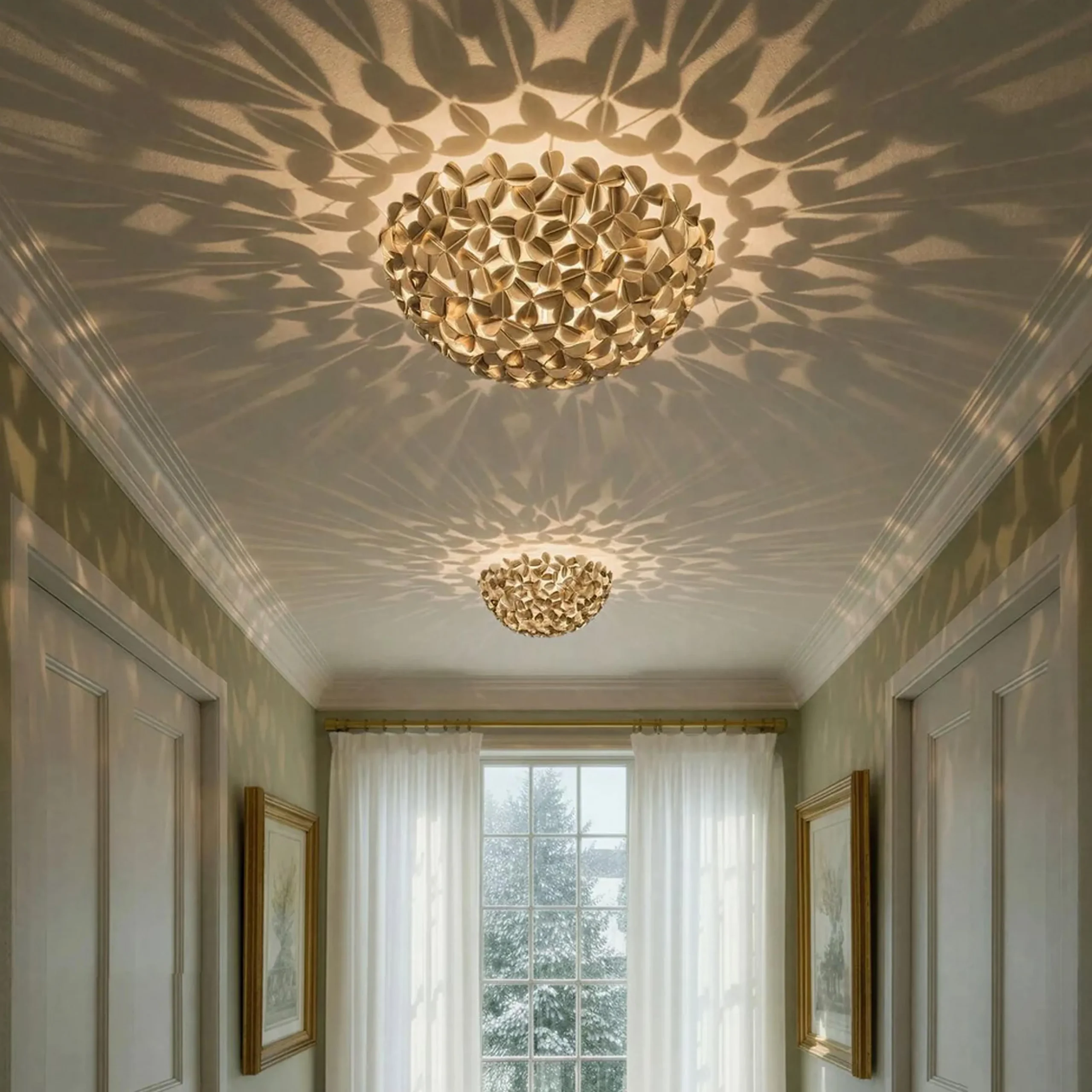 Trifolia Ceiling Light