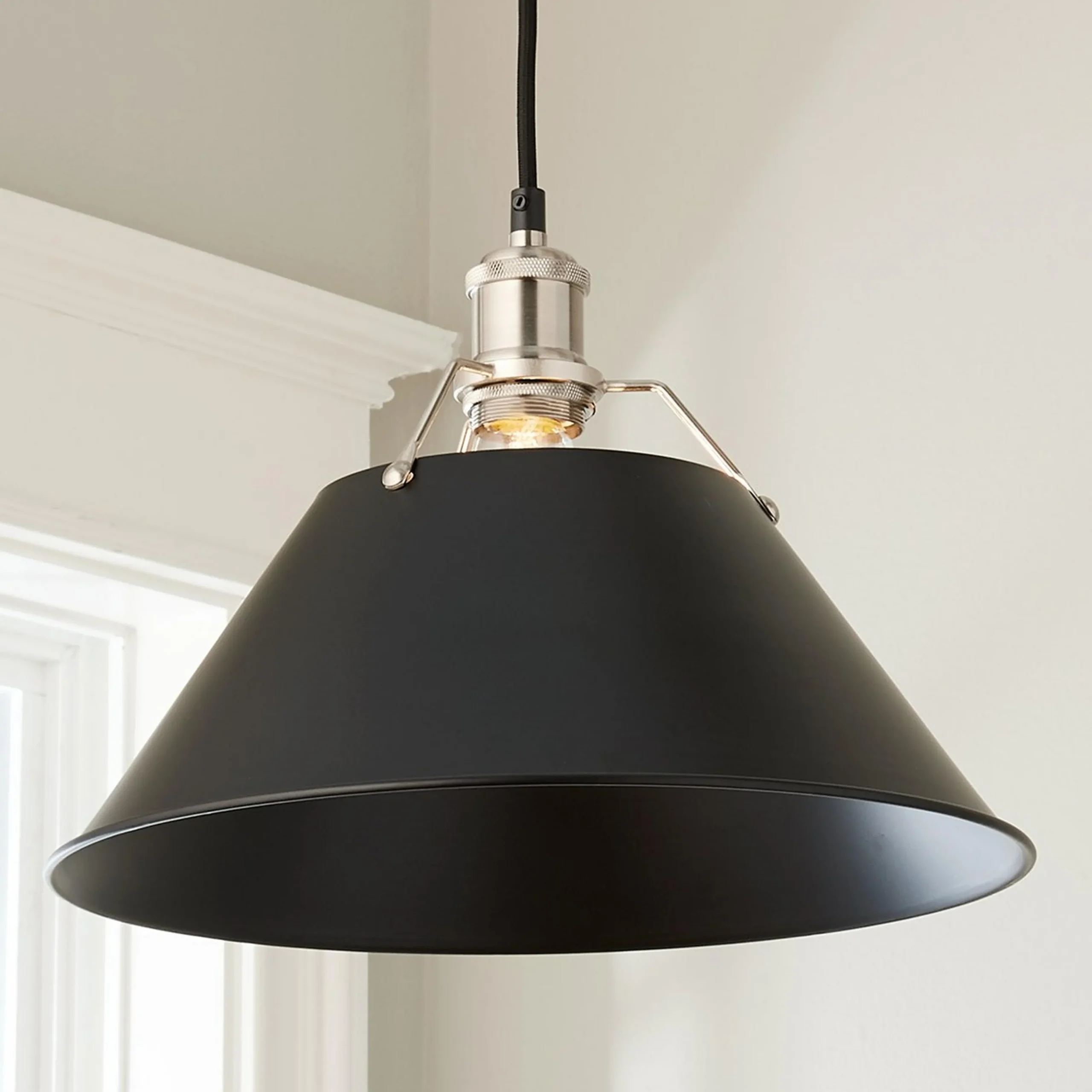 Truncated Cone Shade Pendant - Large