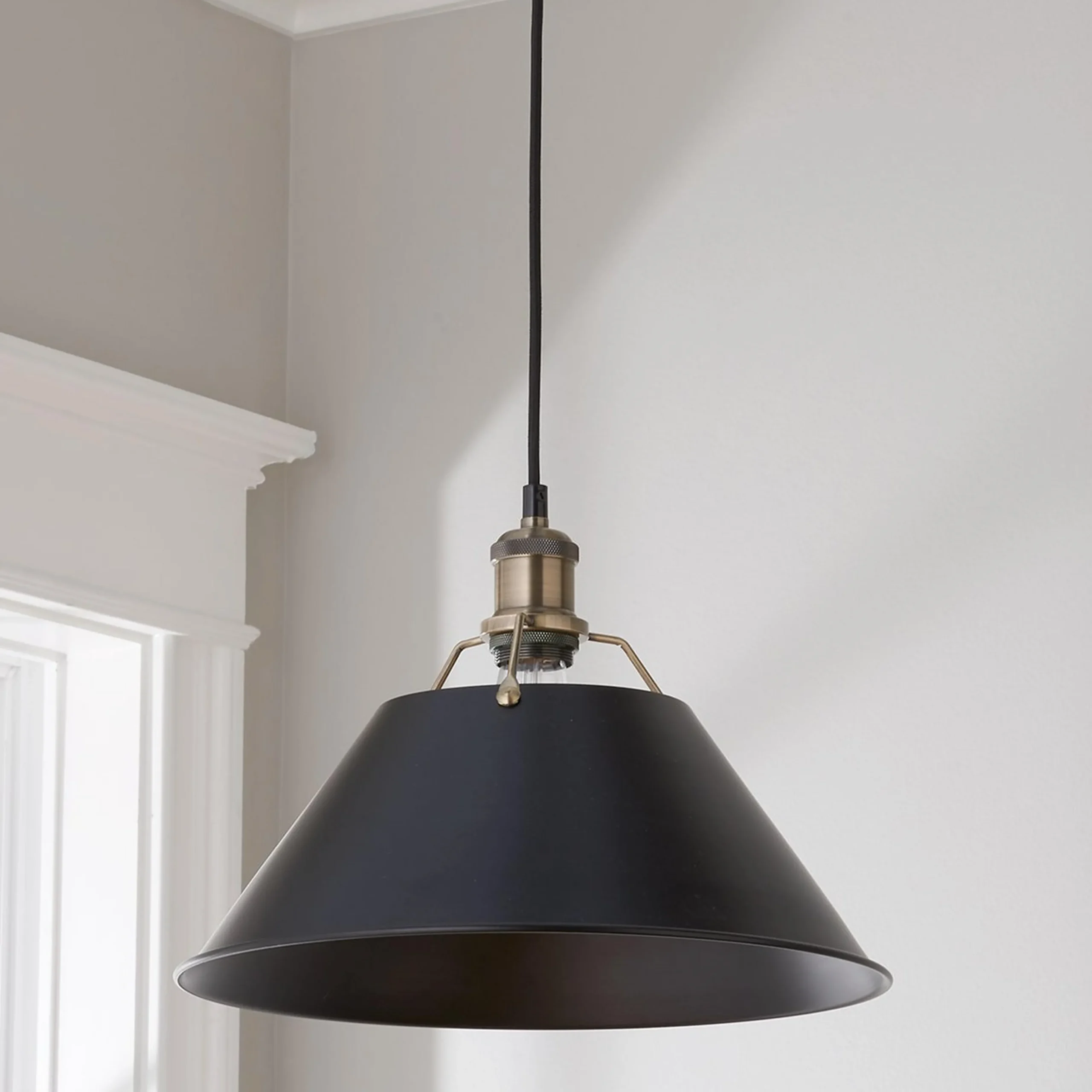 Truncated Cone Shade Pendant - Large