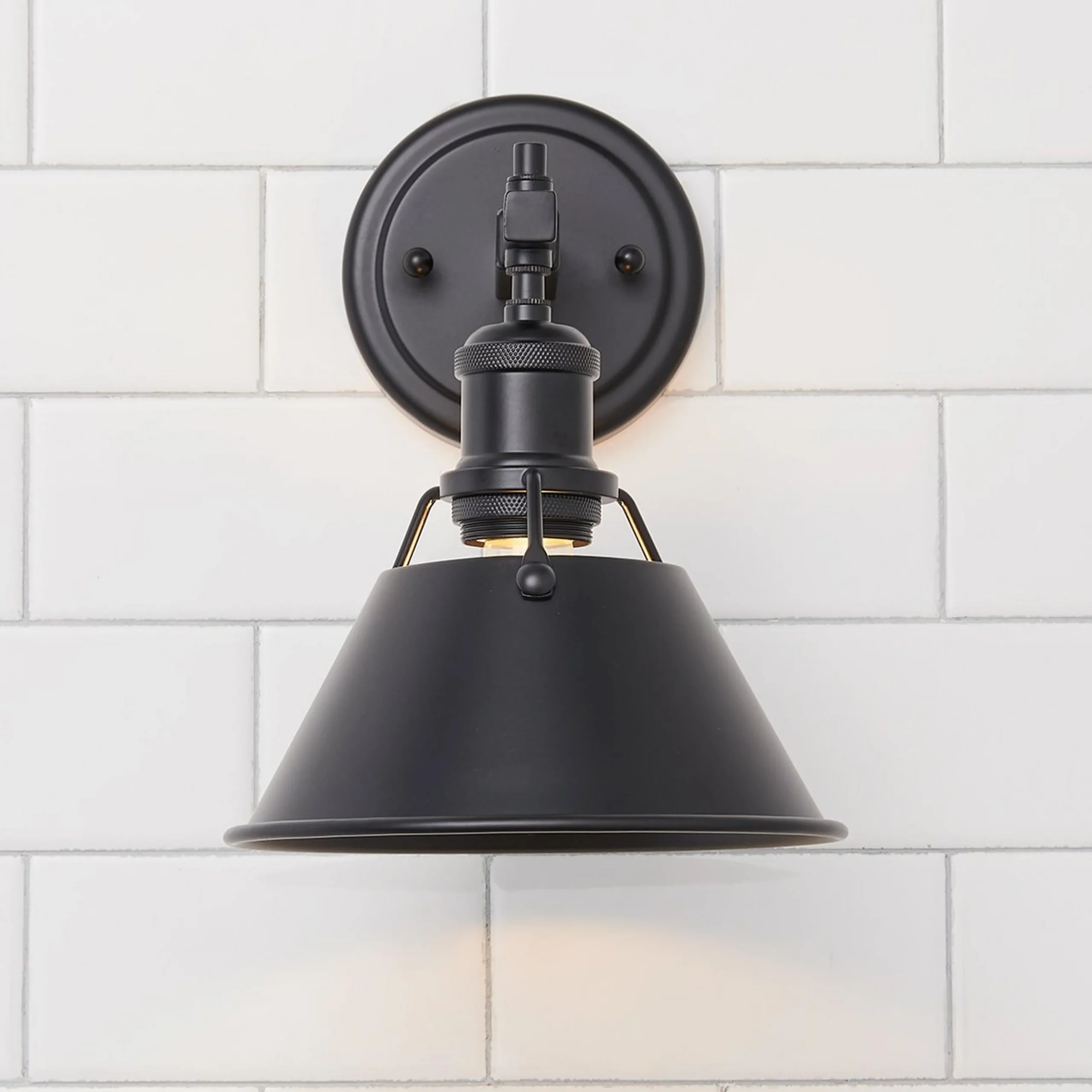 Truncated Cone Shade Sconce
