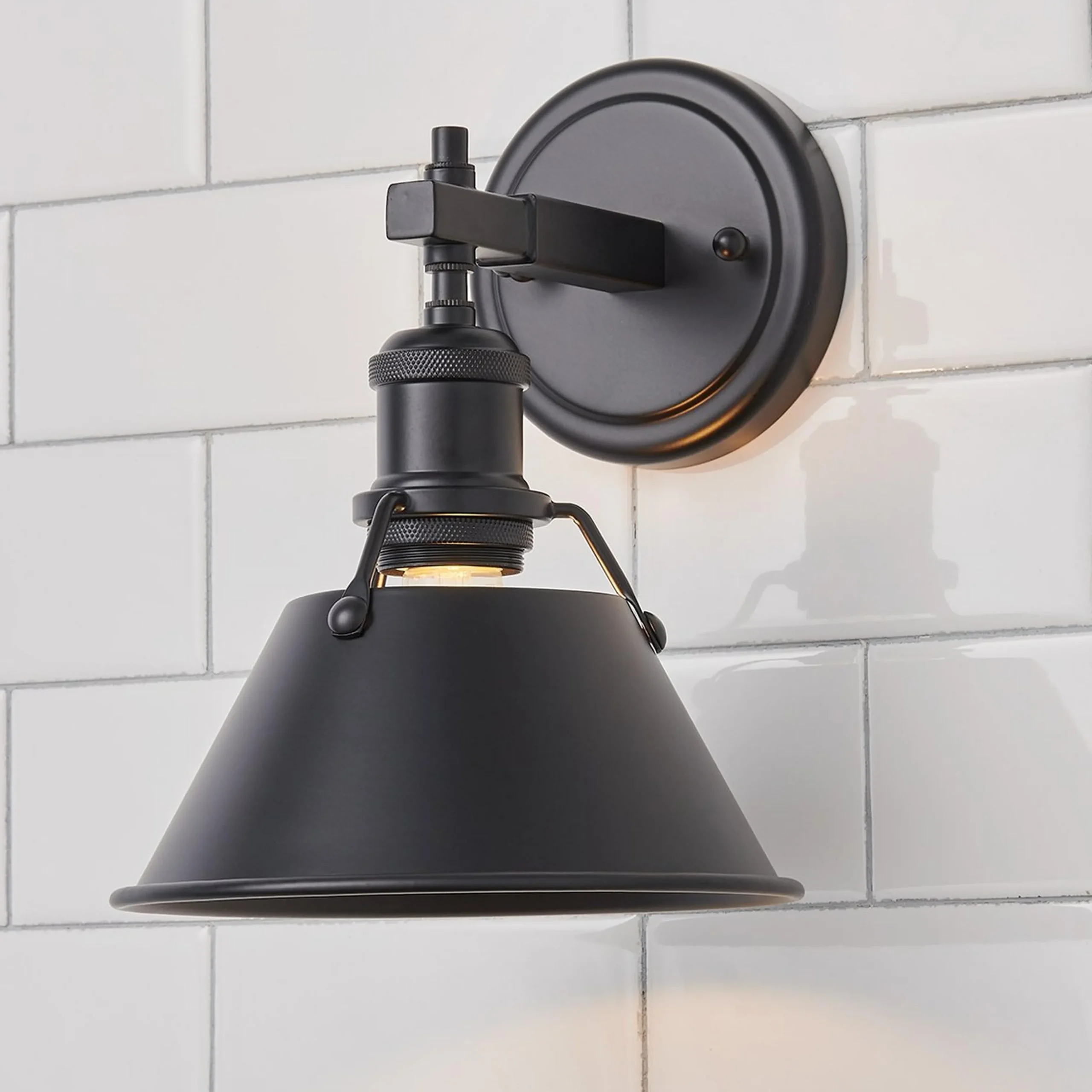 Truncated Cone Shade Sconce
