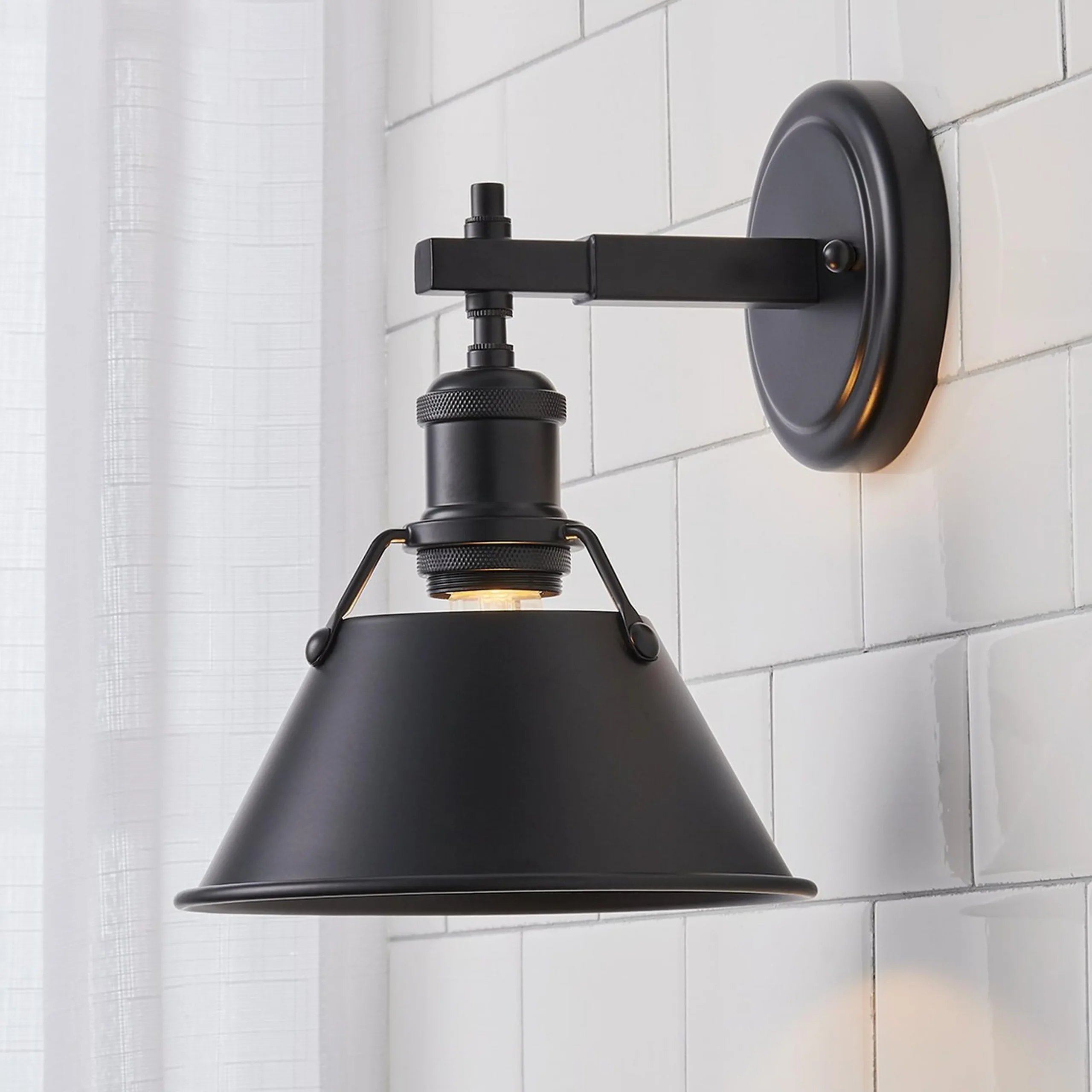 Truncated Cone Shade Sconce