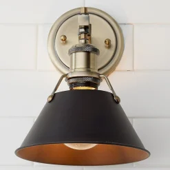 Truncated Cone Shade Sconce