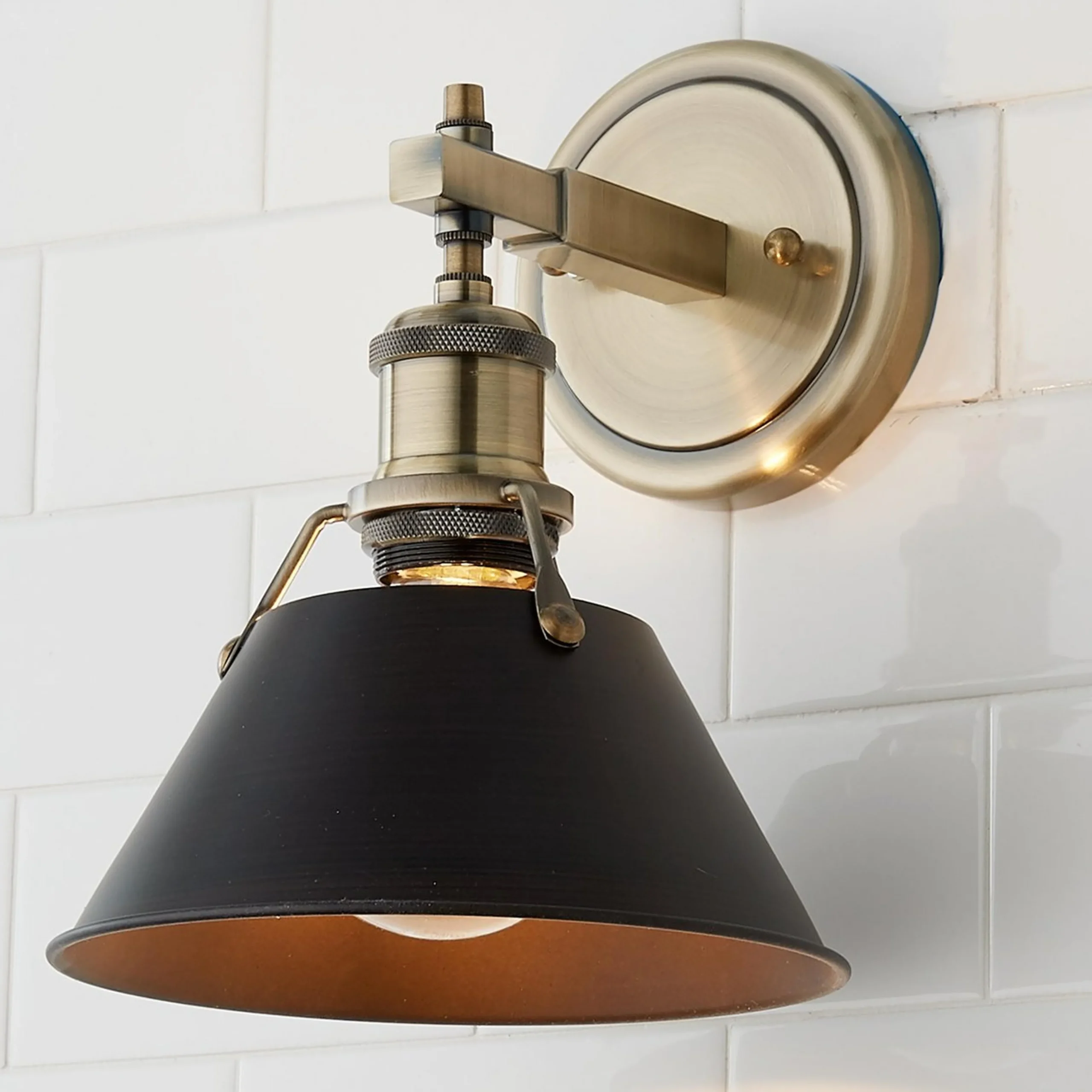 Truncated Cone Shade Sconce