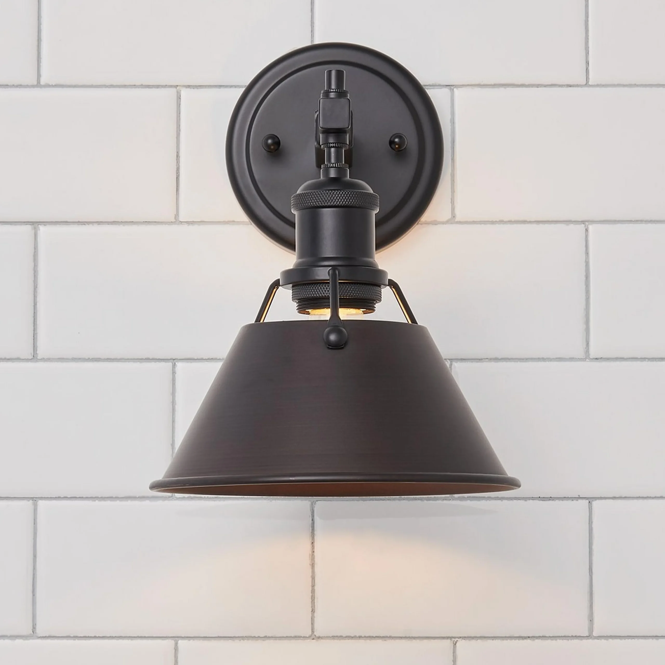 Truncated Cone Shade Sconce