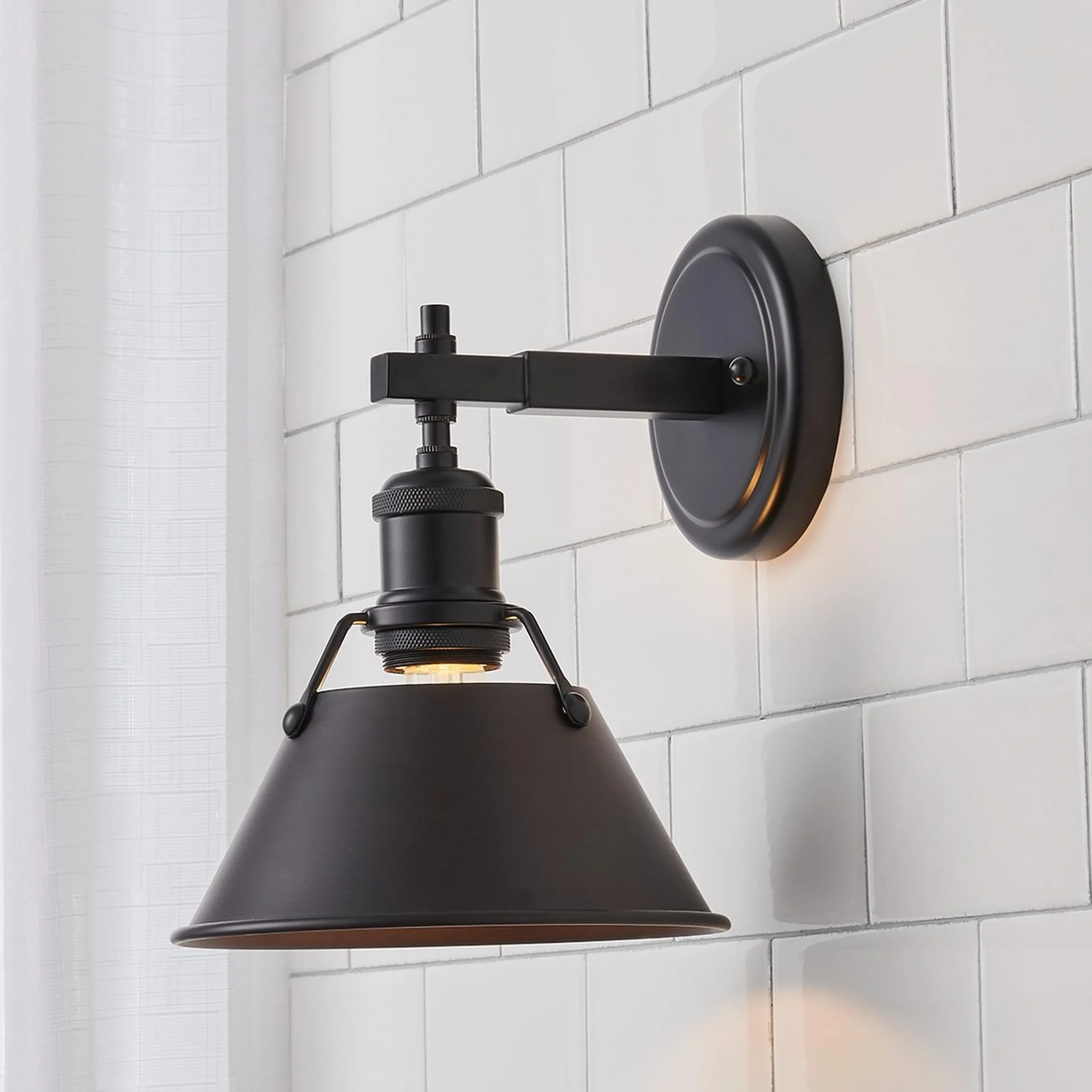 Truncated Cone Shade Sconce