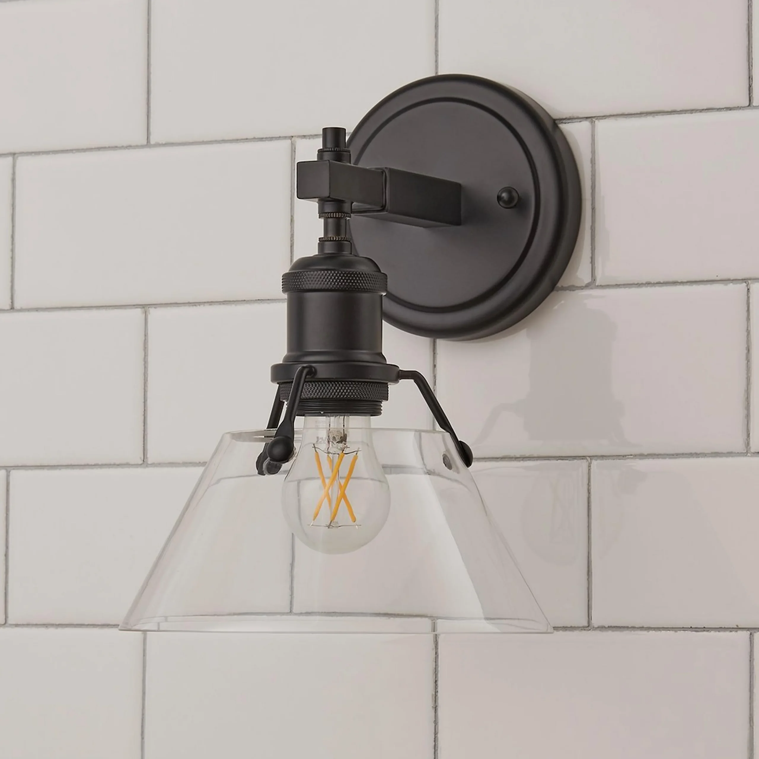 Truncated Cone Shade Sconce