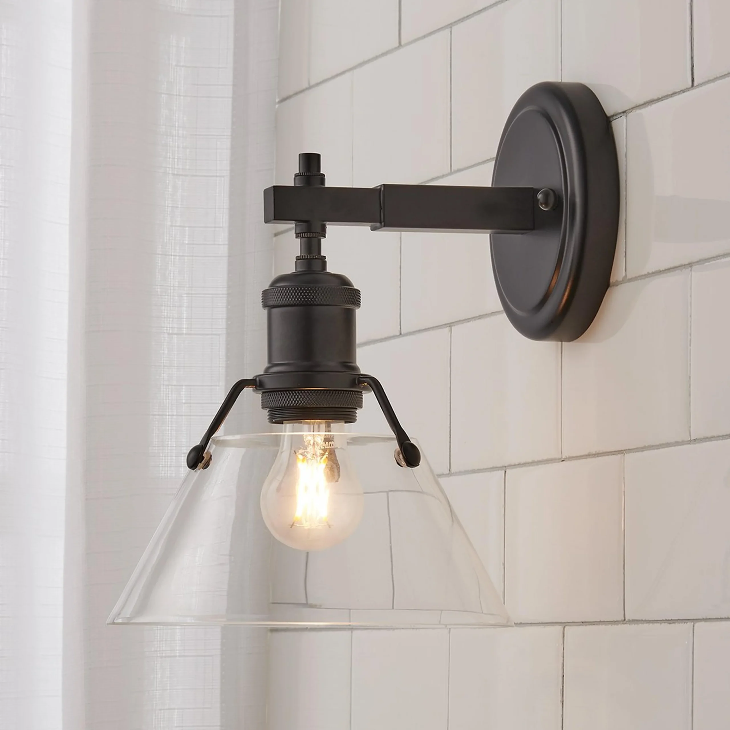 Truncated Cone Shade Sconce