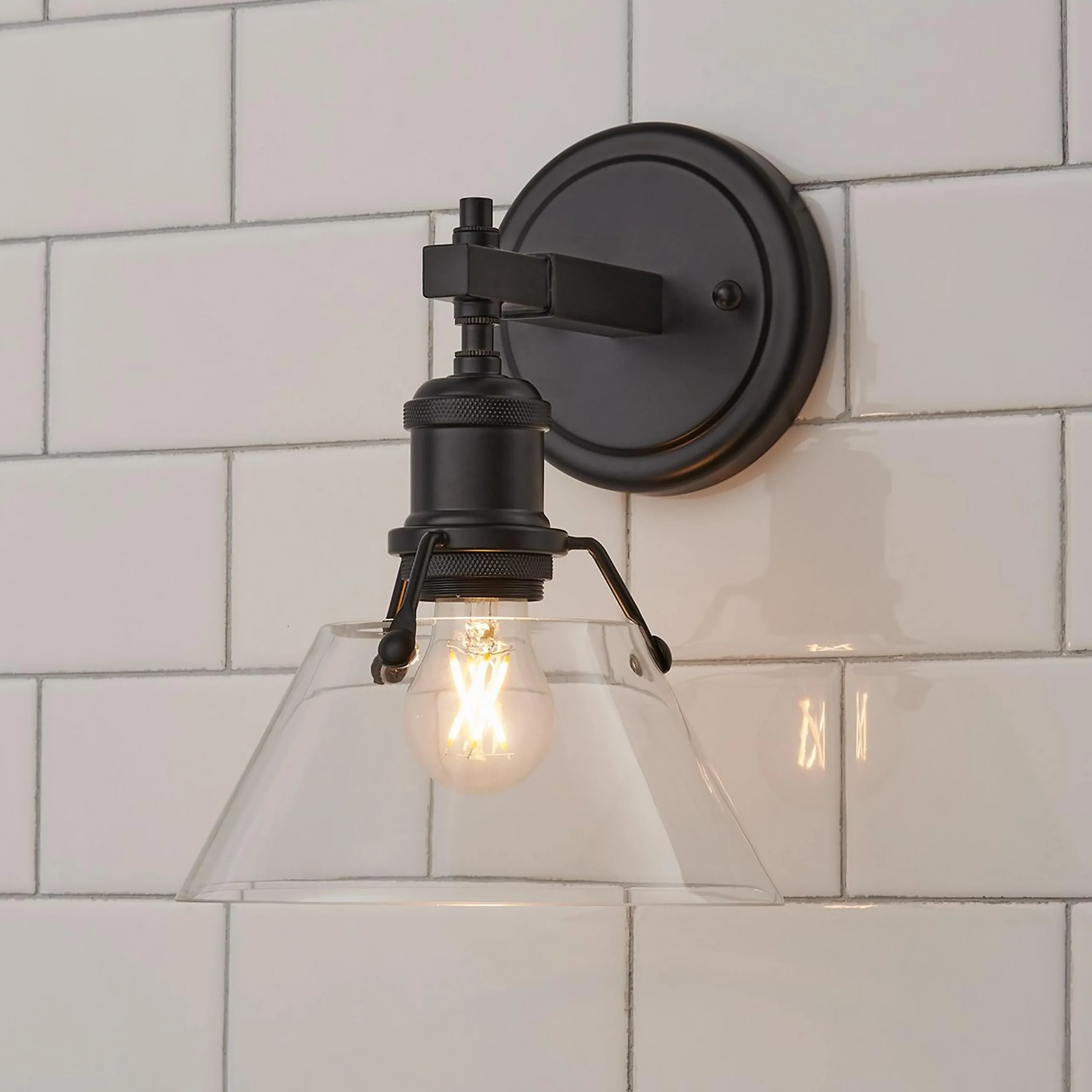 Truncated Cone Shade Sconce