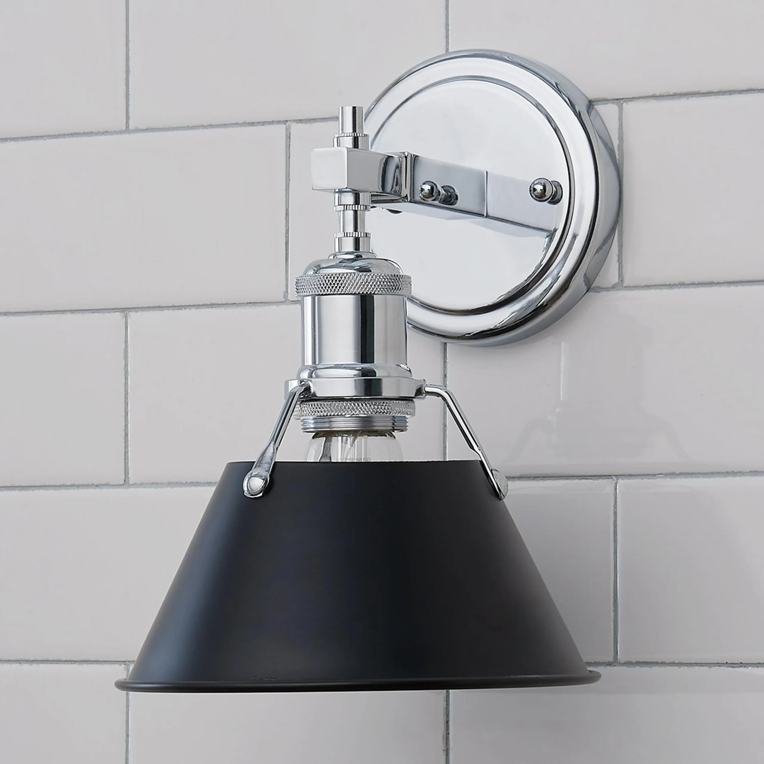 Truncated Cone Shade Sconce