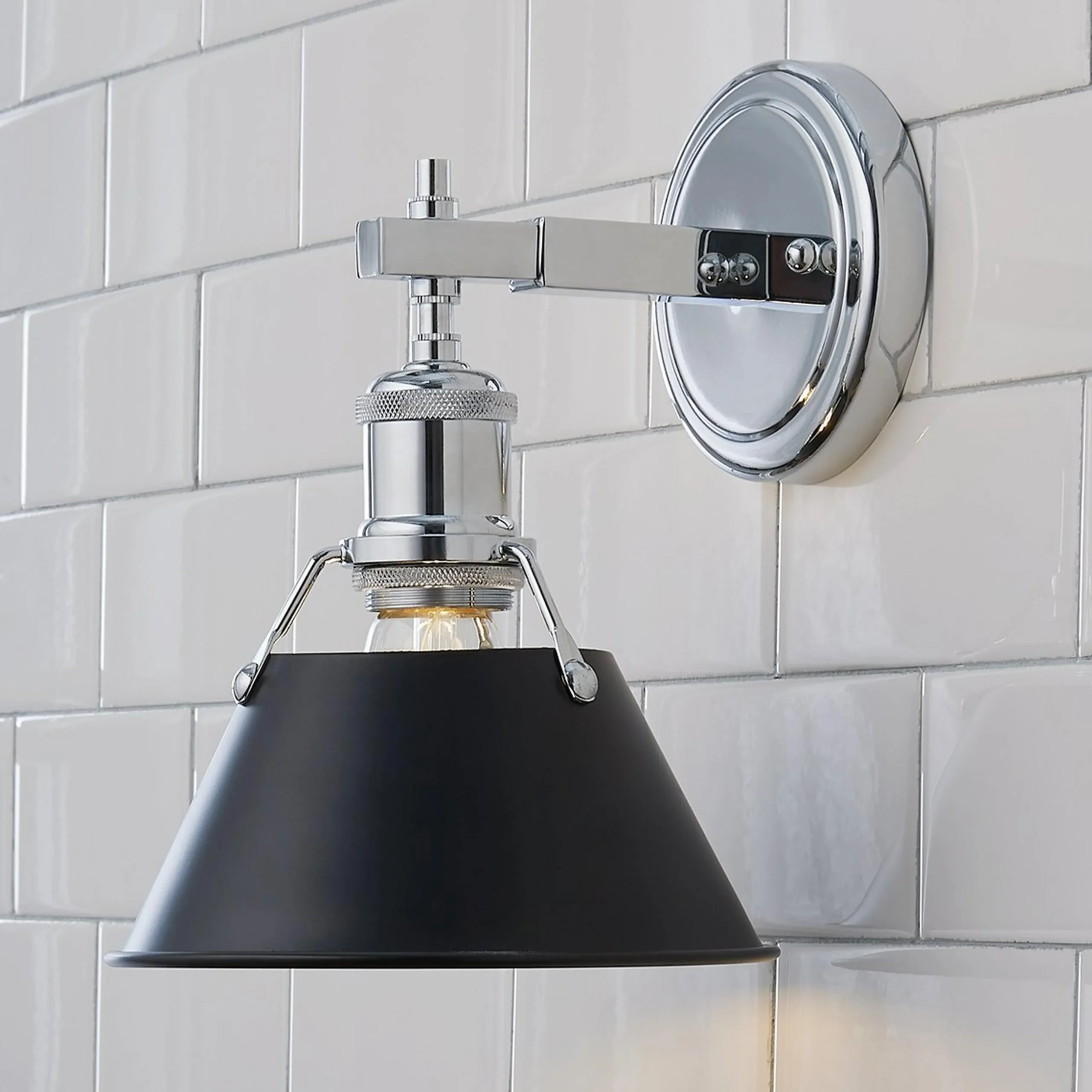 Truncated Cone Shade Sconce