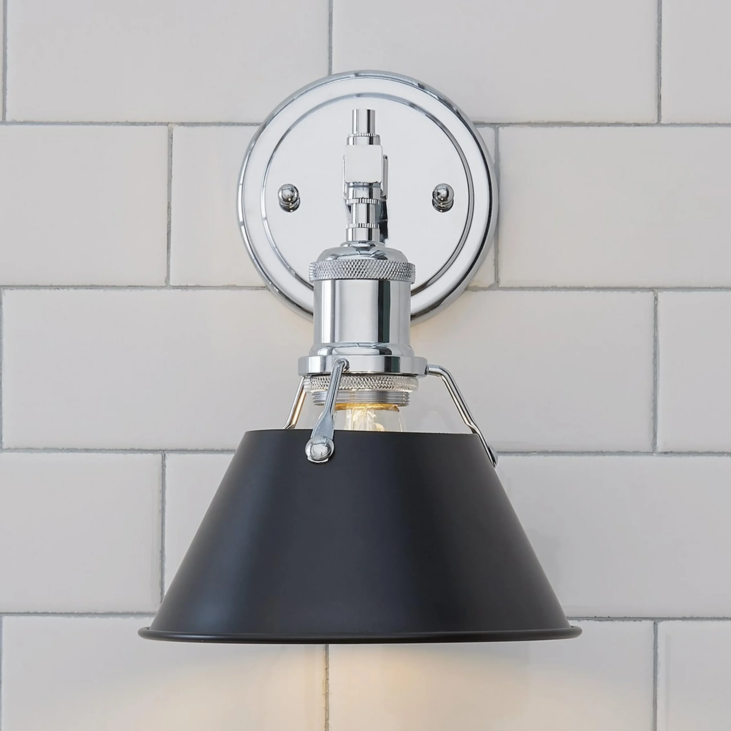 Truncated Cone Shade Sconce