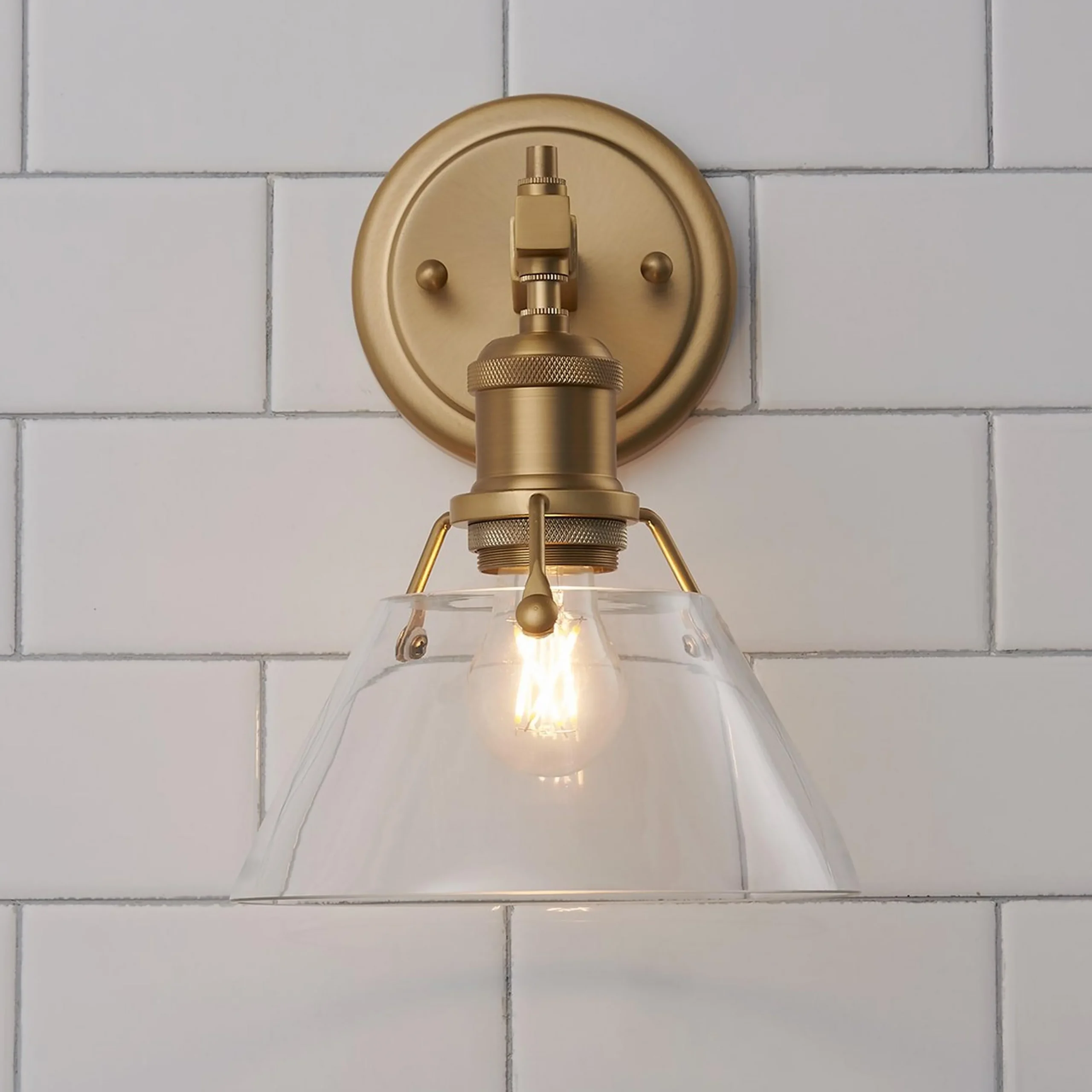 Truncated Cone Shade Sconce