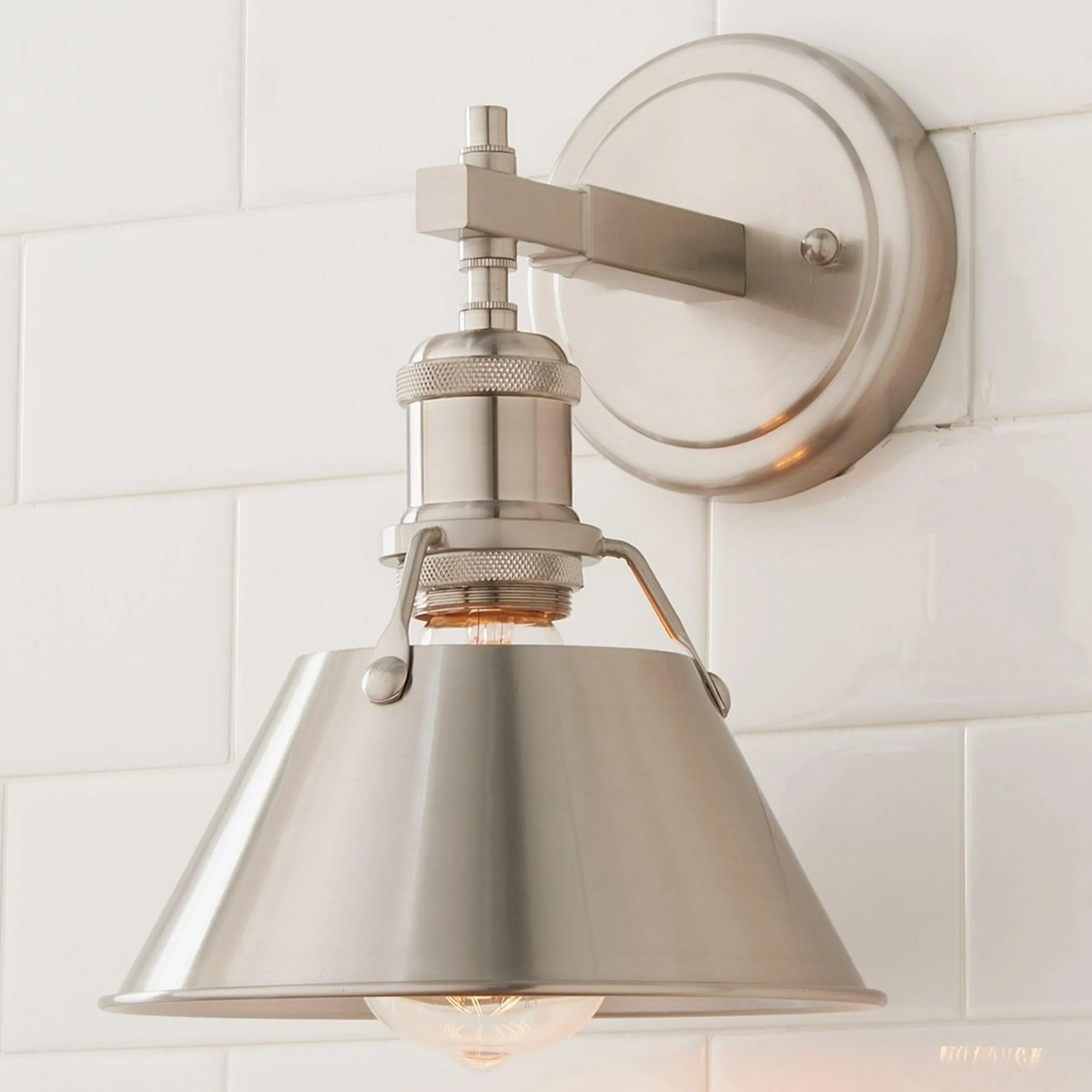 Truncated Cone Shade Sconce