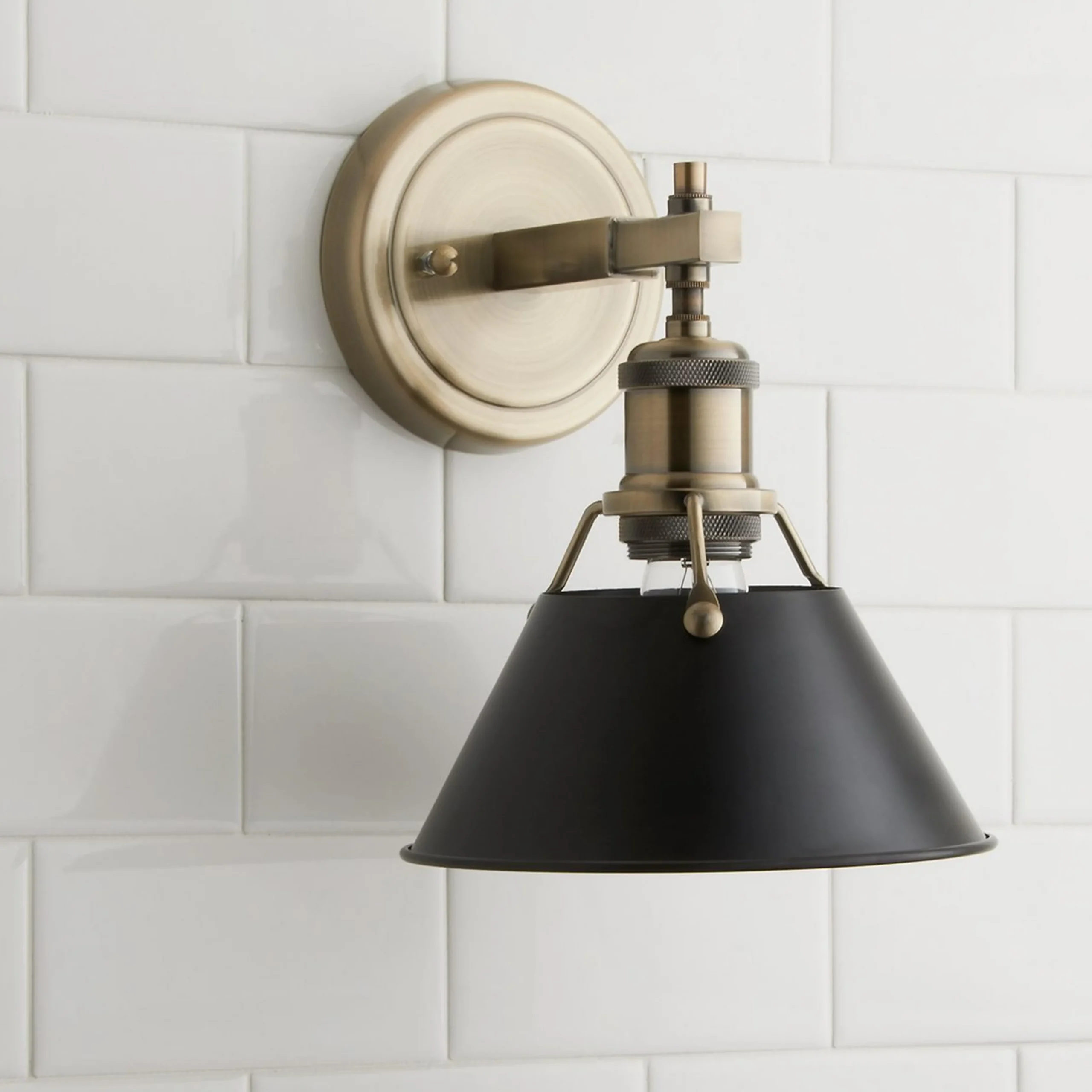 Truncated Cone Shade Sconce