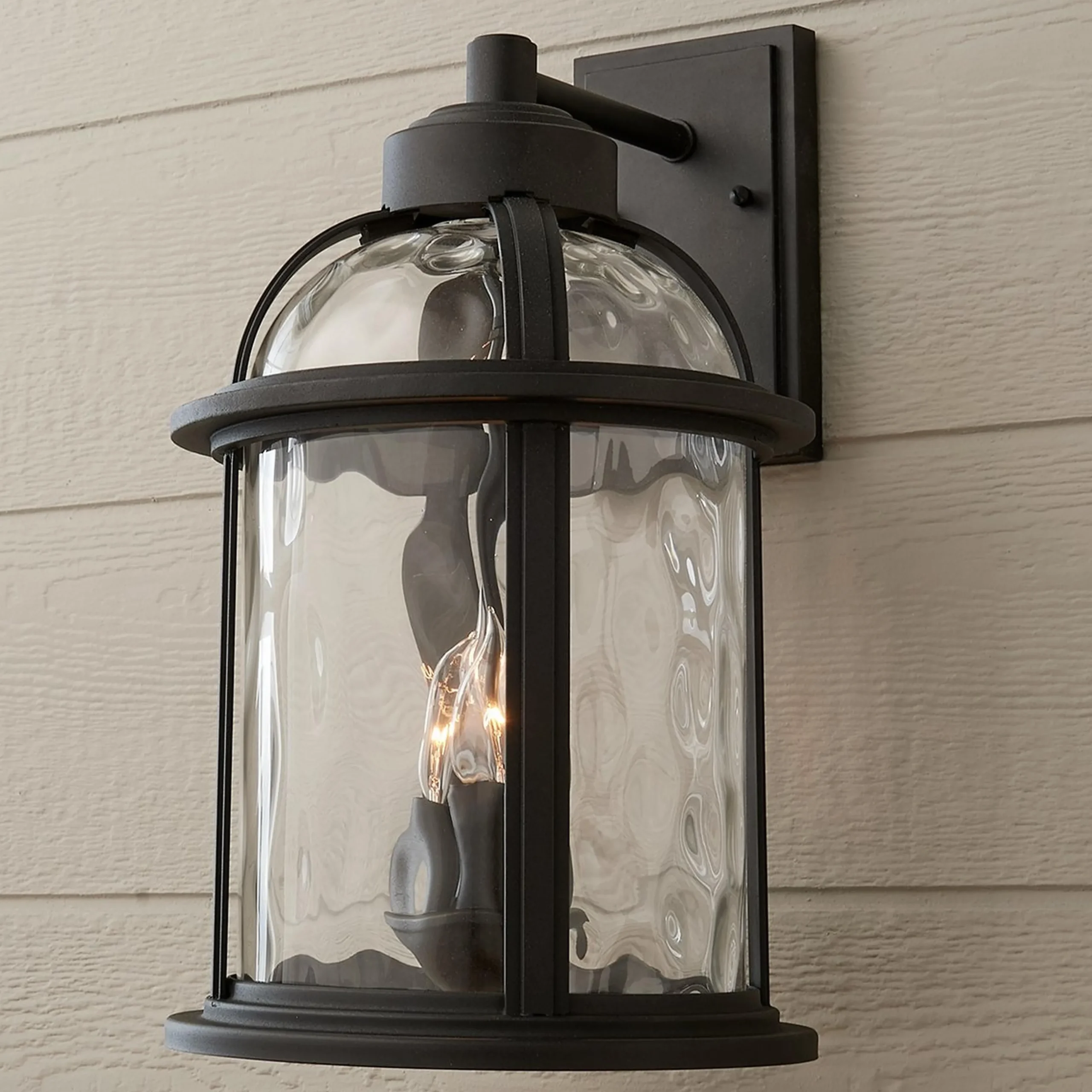 Undulated Outdoor Sconce - 4 Light