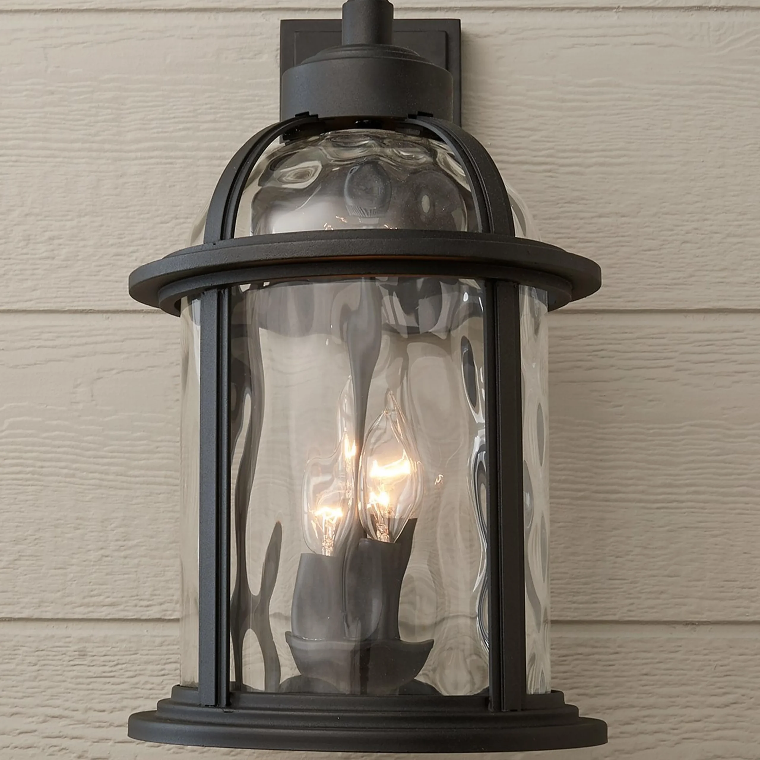 Undulated Outdoor Sconce - 4 Light